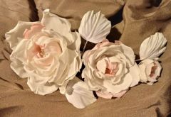 Róże ślubne, jedwab, roses wedding, silk